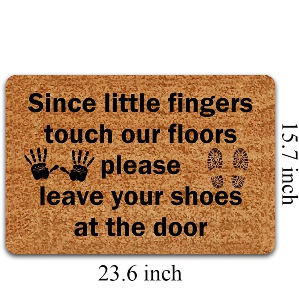 Welcome Doormat with Fun Message - Picture 2 of 2